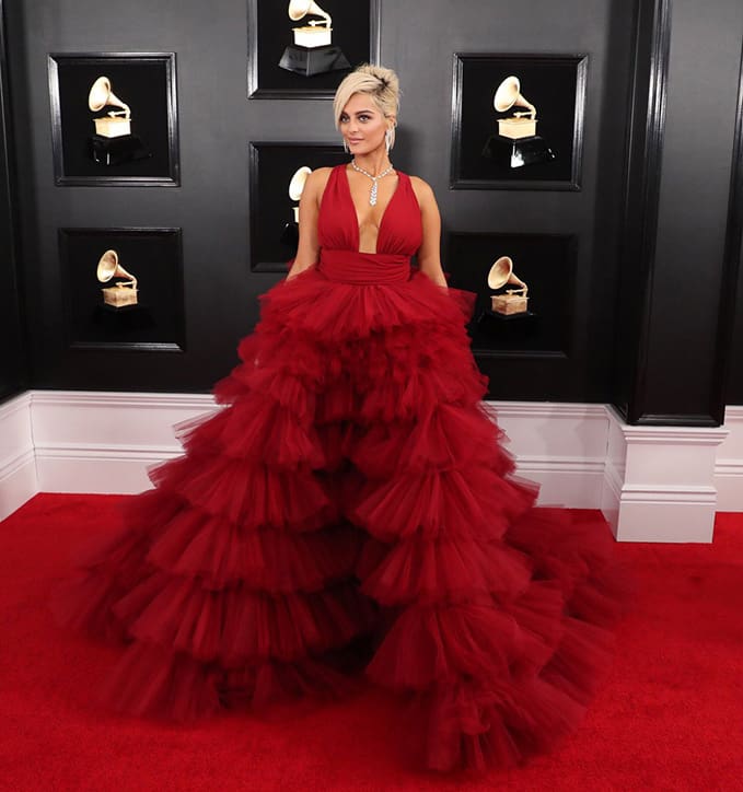 Bebe Rexha at 2019 Grammy Awards