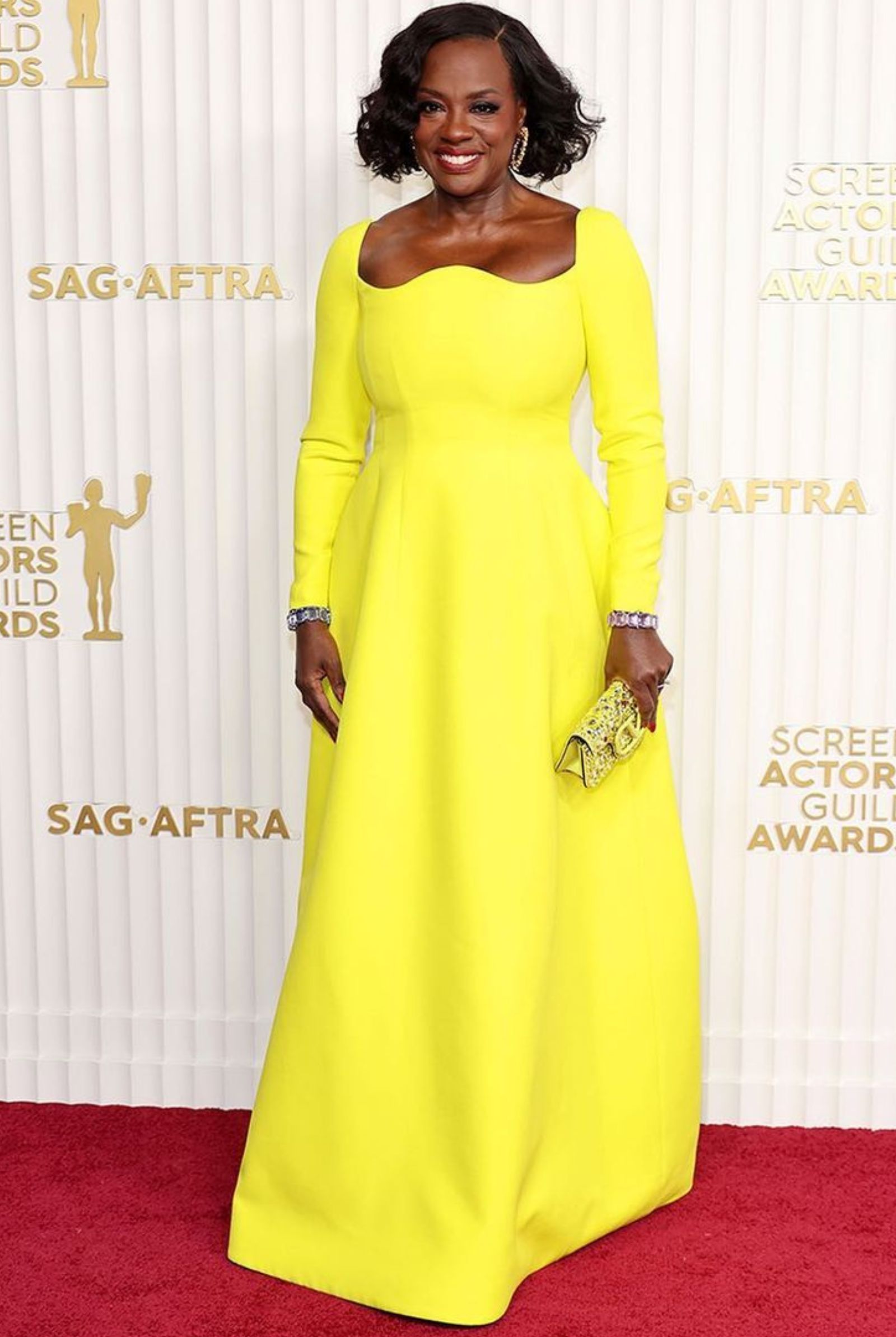 2 - MEGA MEGA Best Dressed at the SAG Awards Viola Davis in Valentino Couture