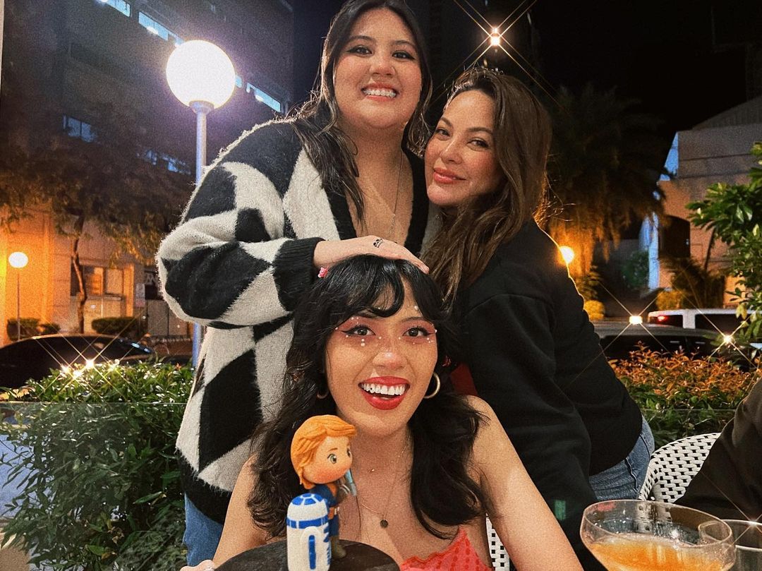 KC Concepcion, Kakie Pangilinan, and Miel Pangilinan