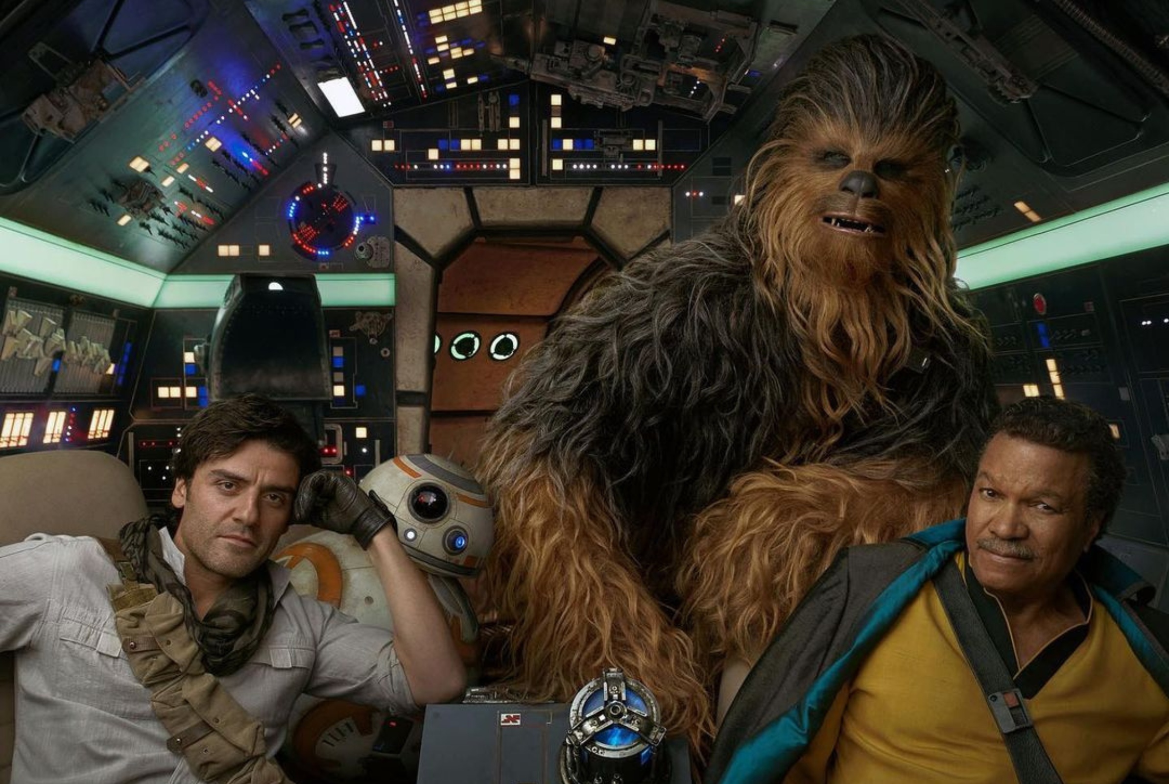 IN-ARTICLE-LANDSCAPE-1-3 - MEGA Lando, Poe, Chewbacca and BB-8 from Star Wars: Rise Of The Skywalker