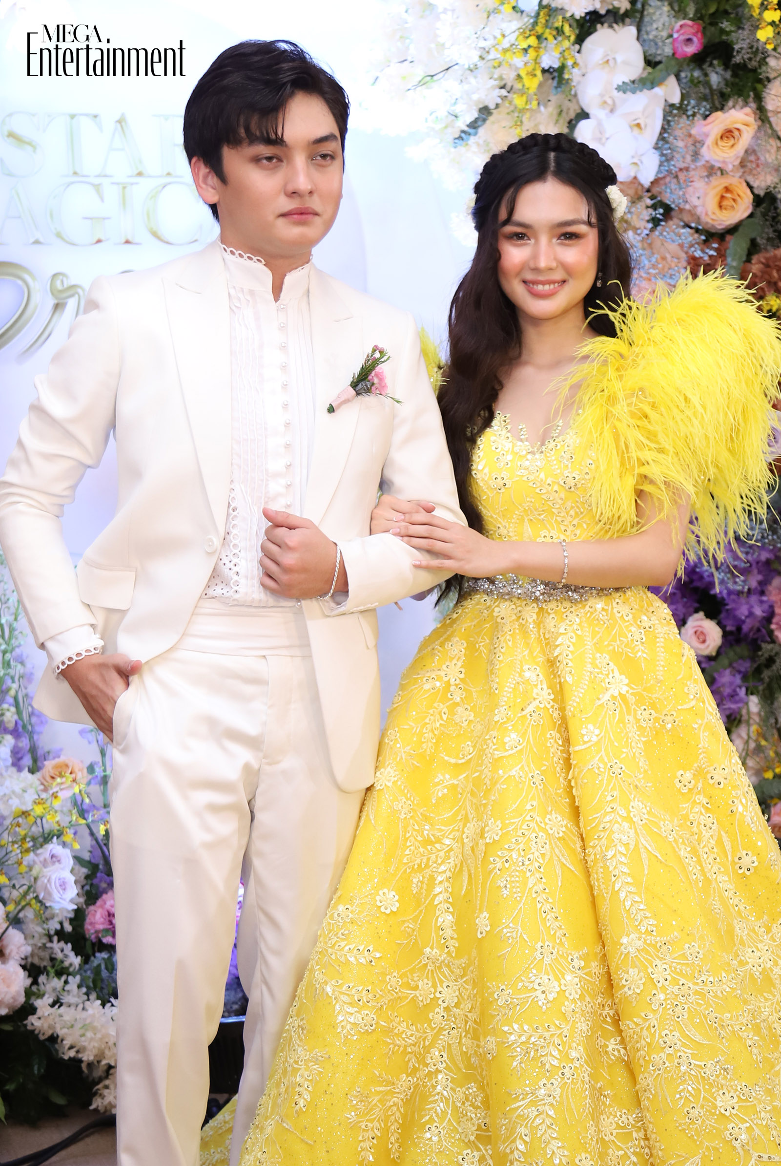 Francine Diaz and Seth Fedelin at Star Magical Prom