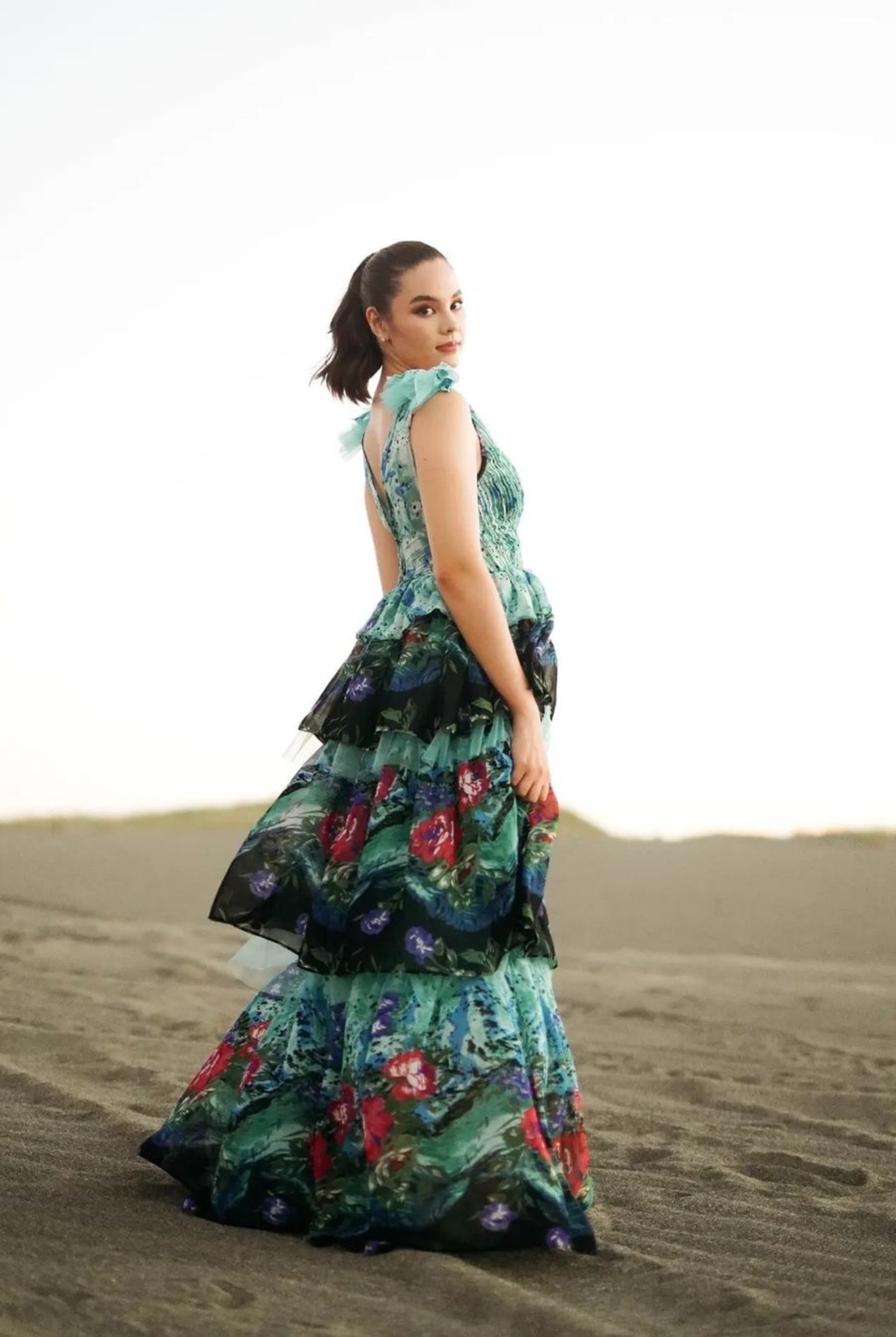 catriona-gray - MEGA Catriona Gray in Maxi Dress