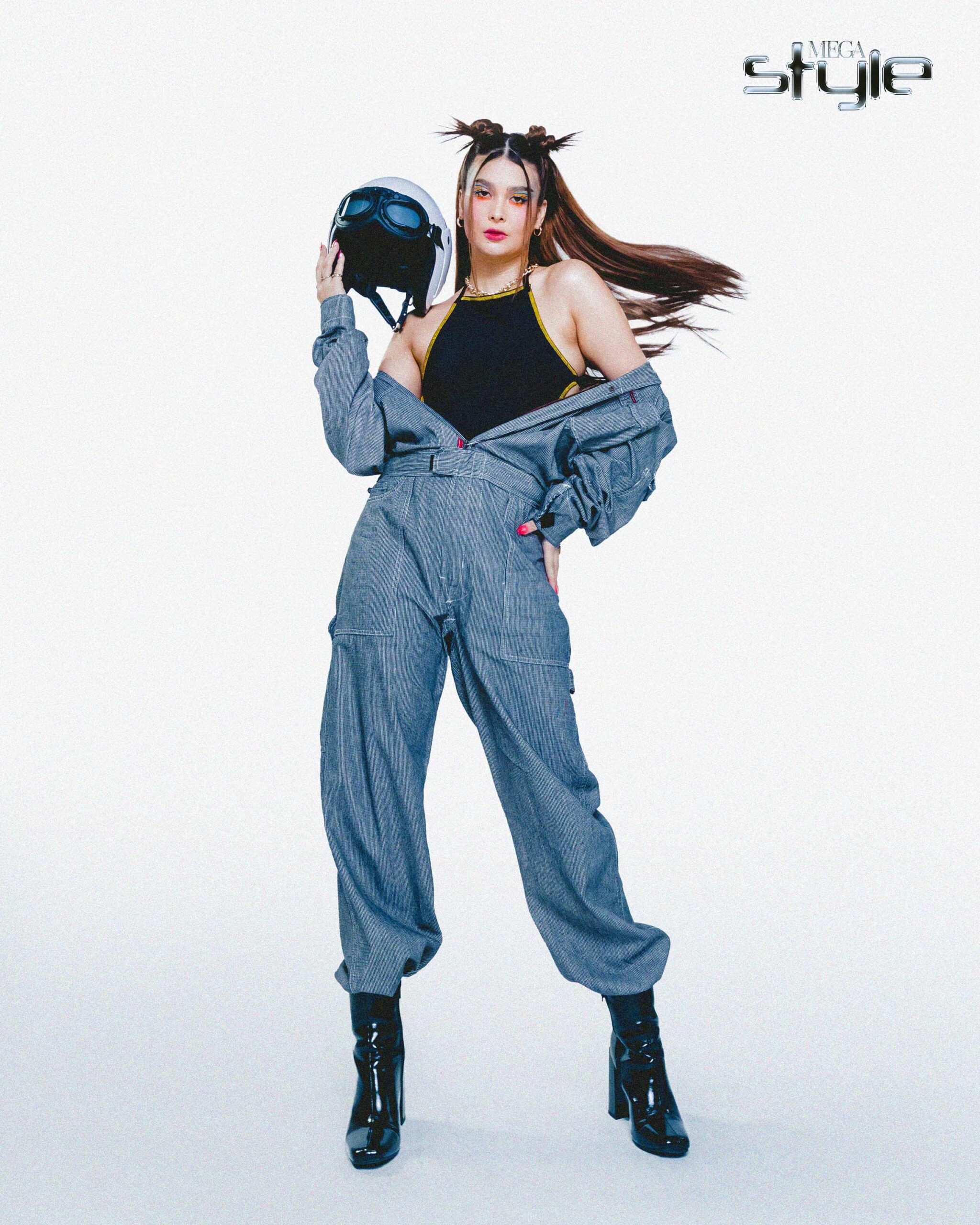 Anji Salvacion Megastyle magazine cover shoot
