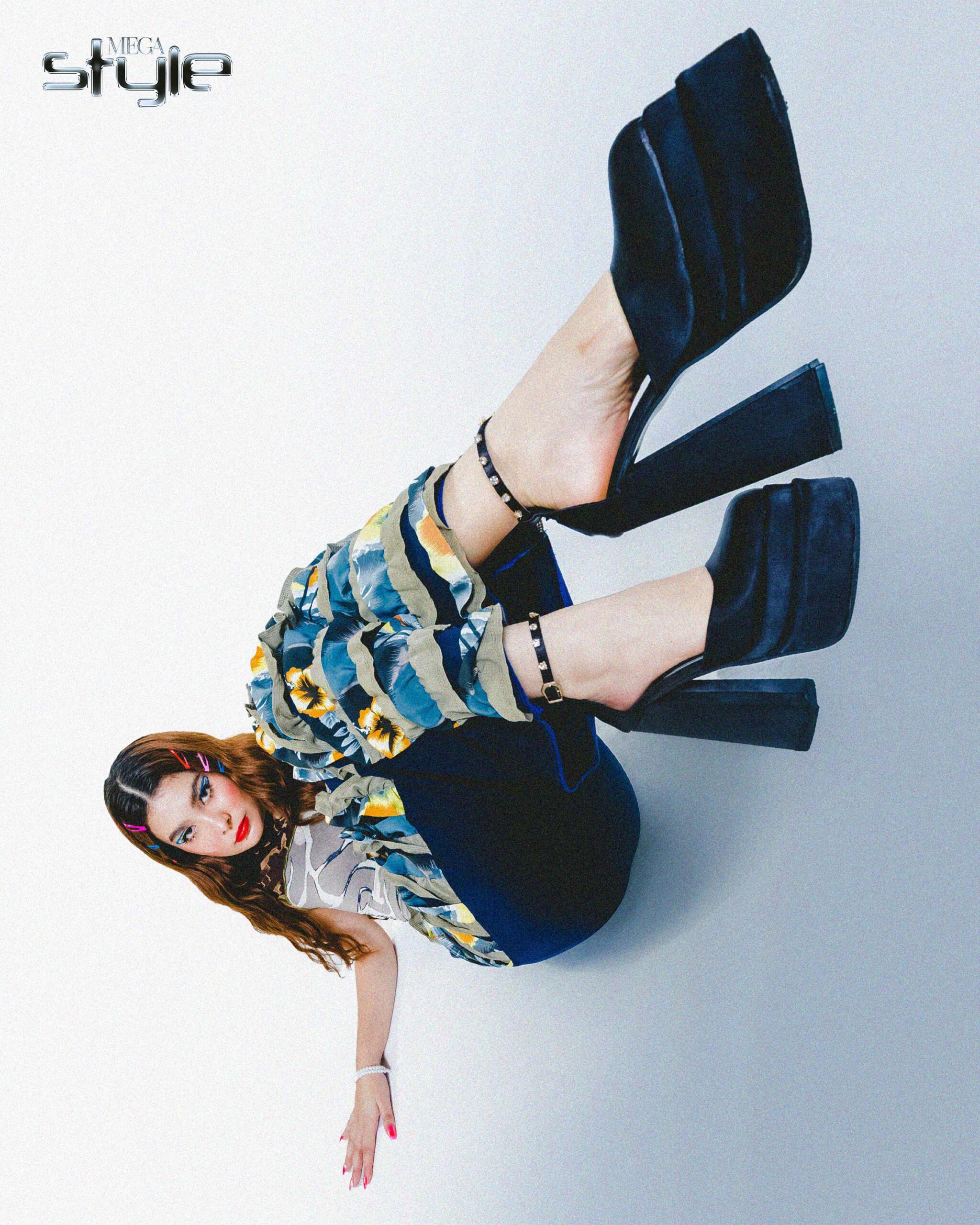 Anji Salvacion Megastyle magazine cover shoot