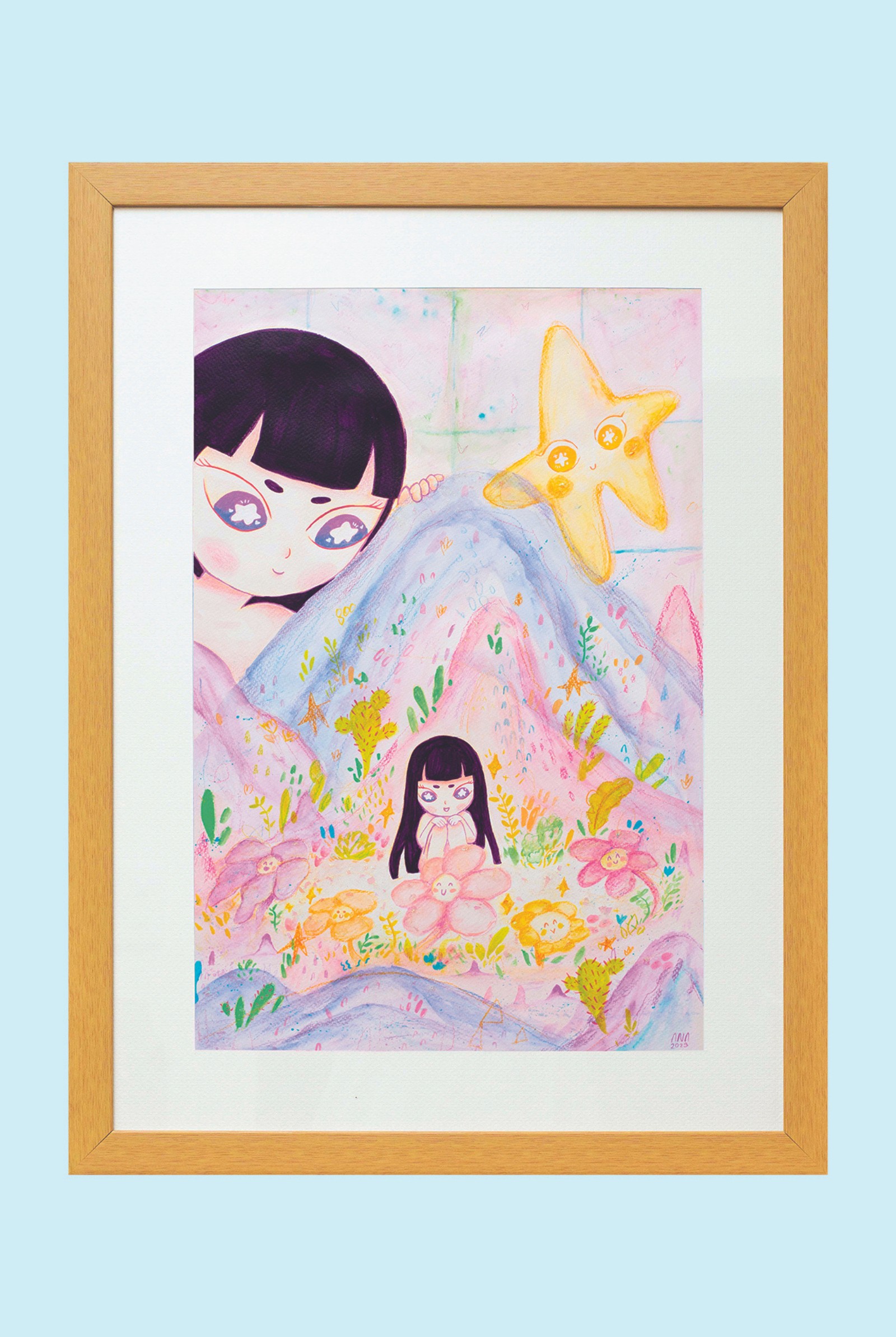 megastyle03 - MEGA Hello Mr. Sun artwork by Ana Camantigue
