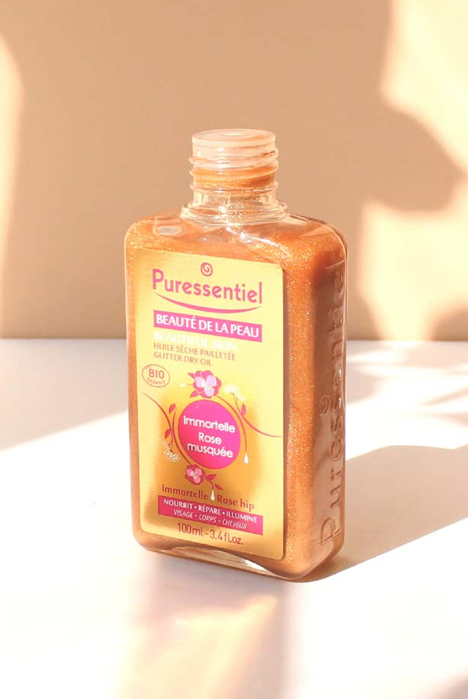 Organic Glitter Dry Oil by Puressential