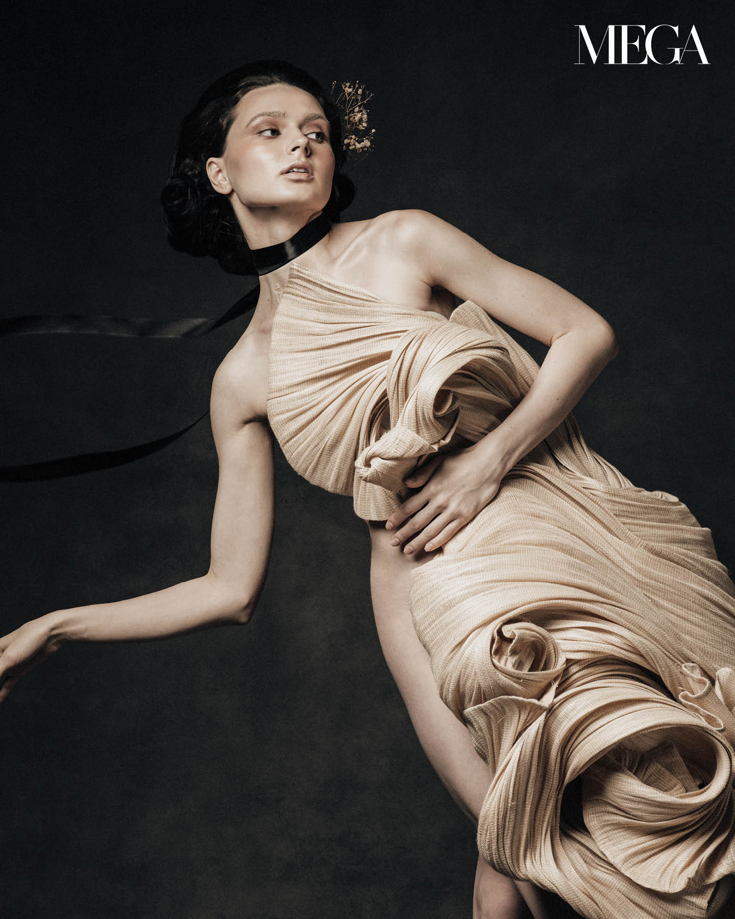 draping elements alexander mcqueen MEGA