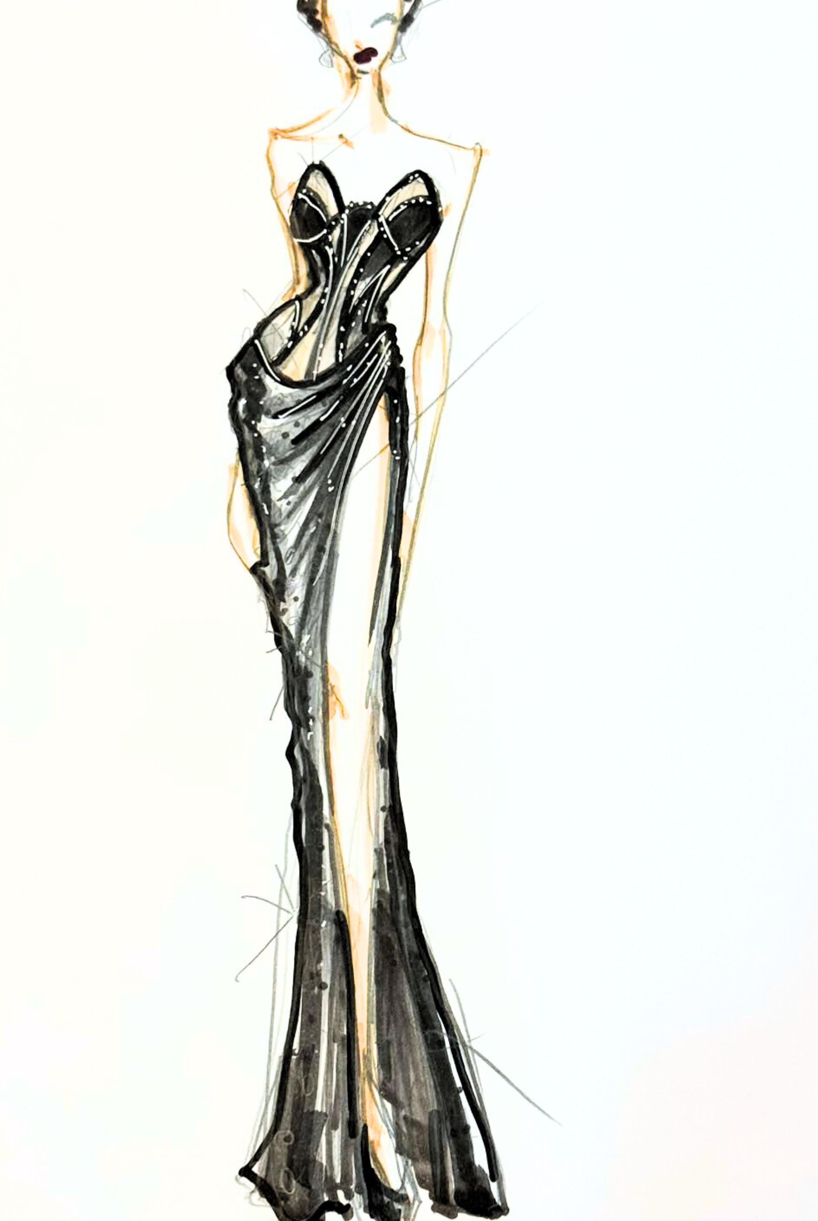 Jaz Cerezo evening gown