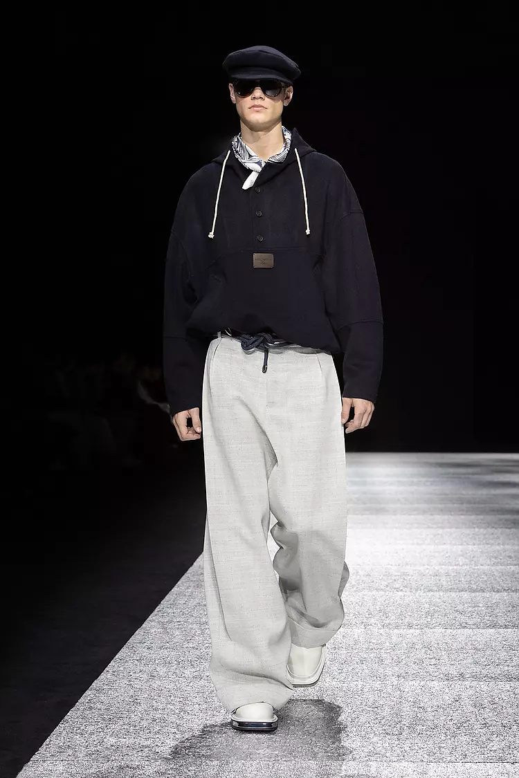 Emporio Armani's FW24 Menswear: A Nautical Adventure