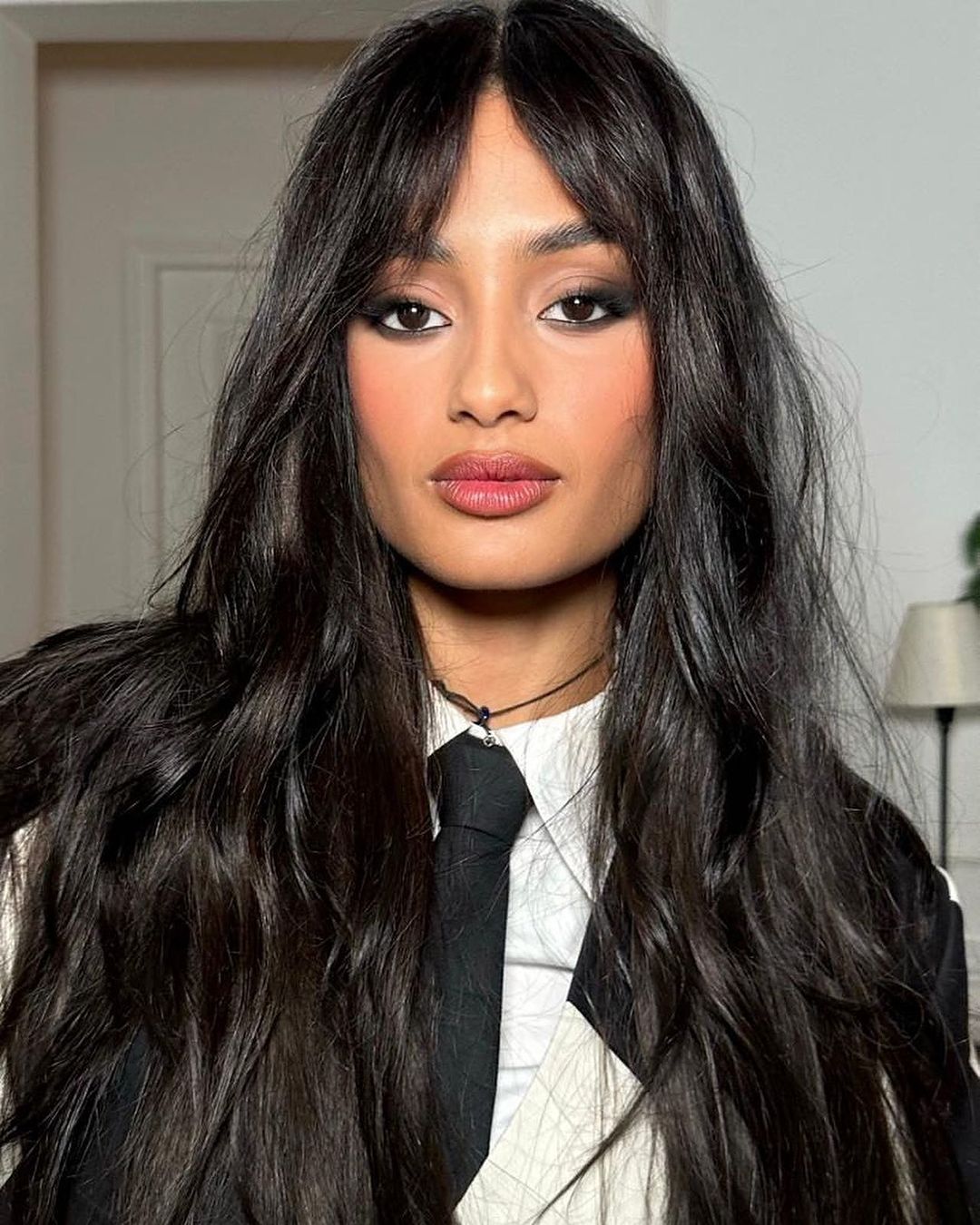 Sabrina Bahsoon’s smoky look