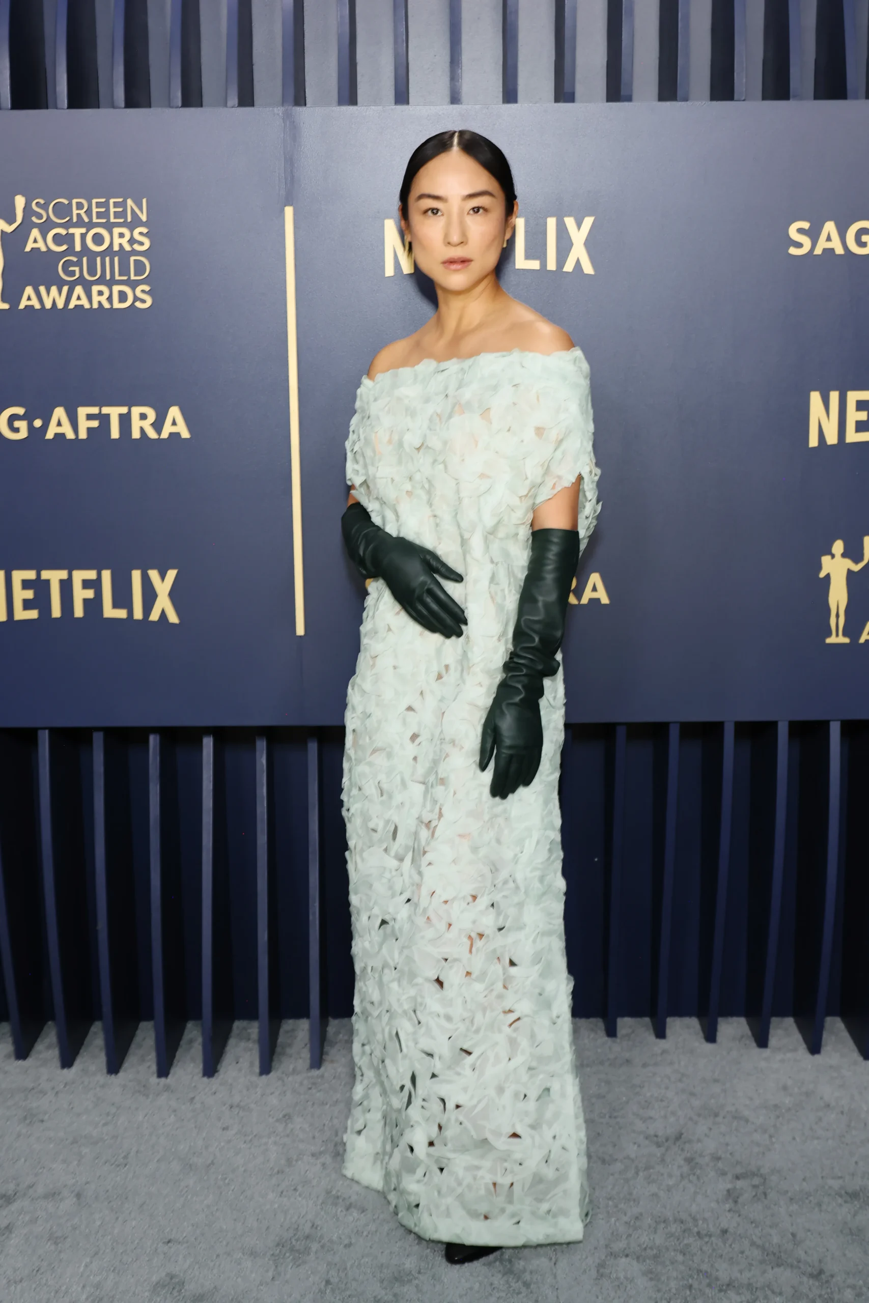 MEGA's Best Dressed List for the SAG Awards 2024 Greta Lee The Row