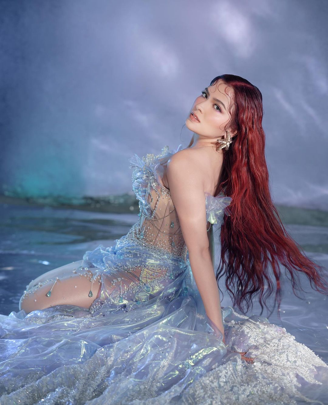 Alexa Ilacad Star Magical Prom Ariel Little Mermaid Stylist Patty Yap Ehrran Montoya