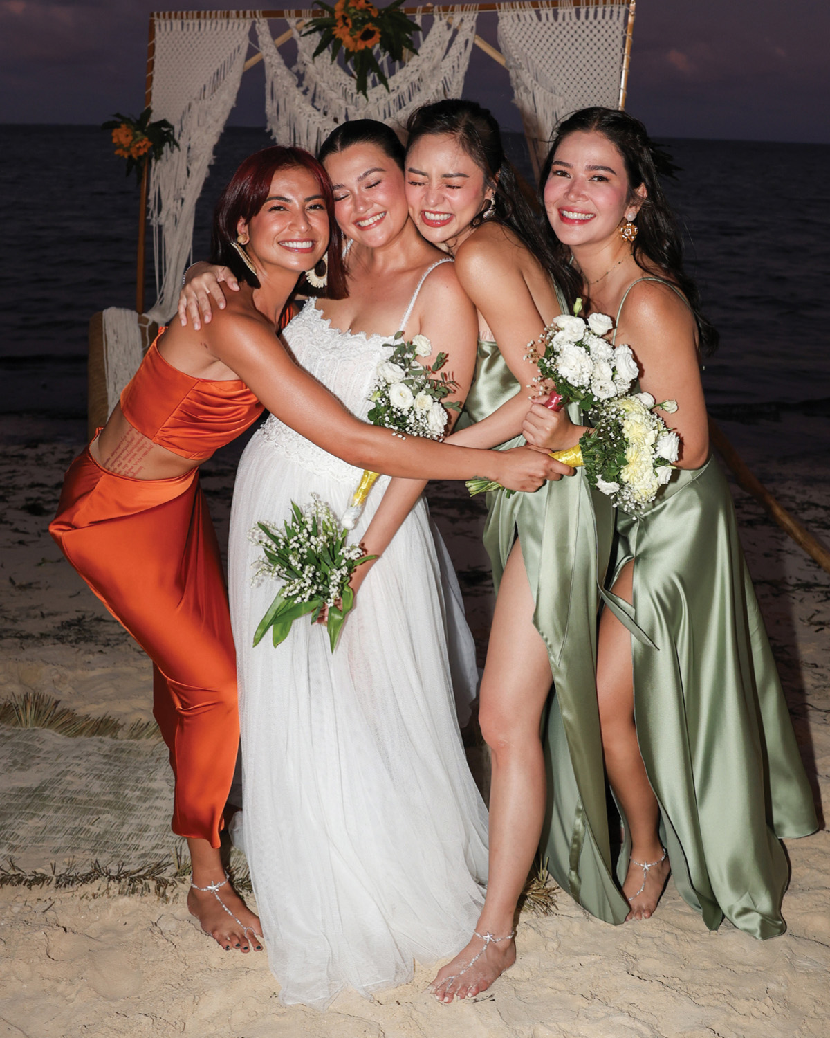 Angelica Panganiban Gregg Homan Wedding Siargao celebrity guests stars celebrities wedding entourage ketchup eusebio kim chiu bela padilla glaiza de castro patty yap anne curtis neric beltran liz uy cherry pie picache