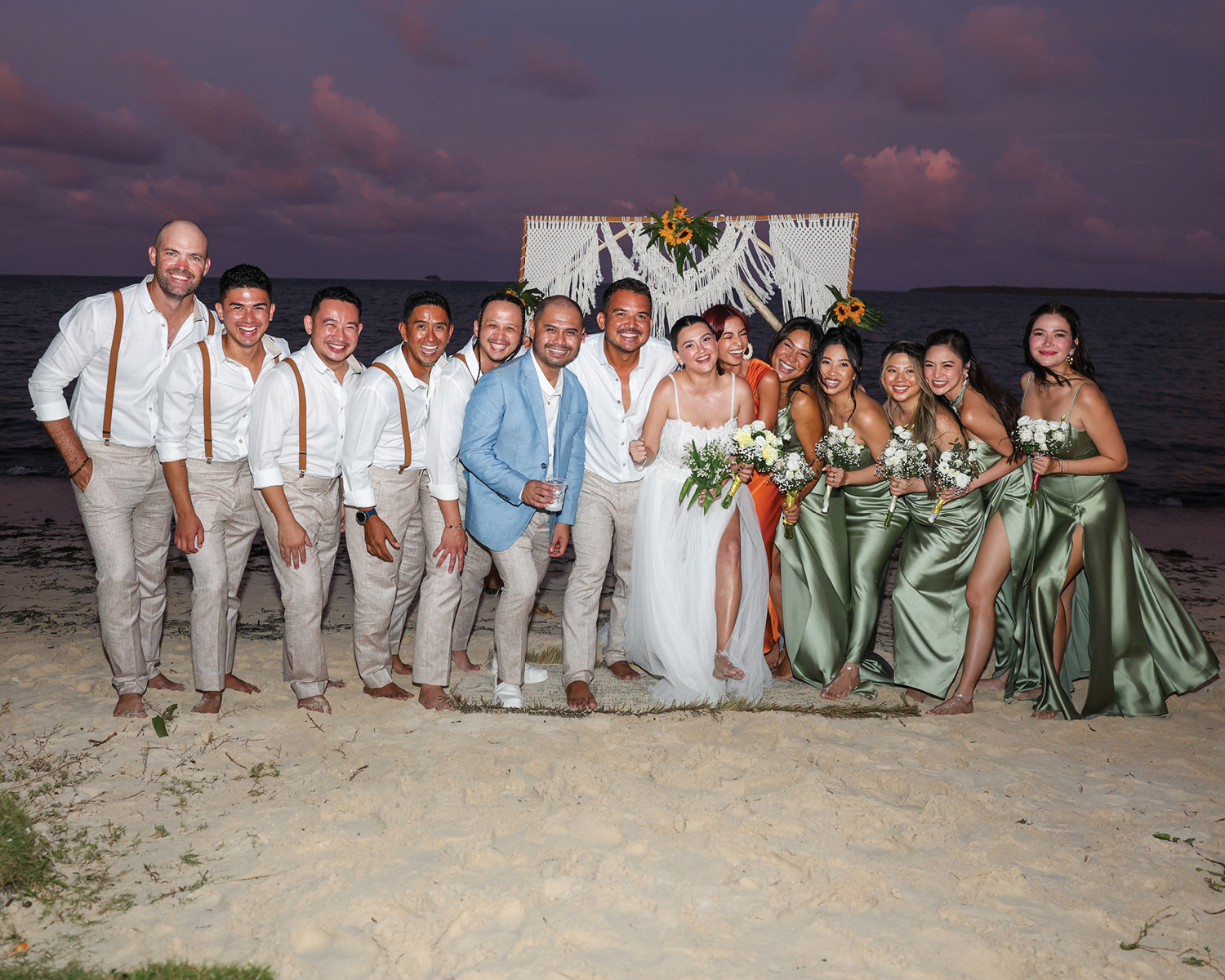 Angelica Panganiban Gregg Homan Wedding Siargao celebrity guests stars celebrities wedding entourage ketchup eusebio kim chiu bela padilla glaiza de castro patty yap anne curtis neric beltran liz uy cherry pie picache