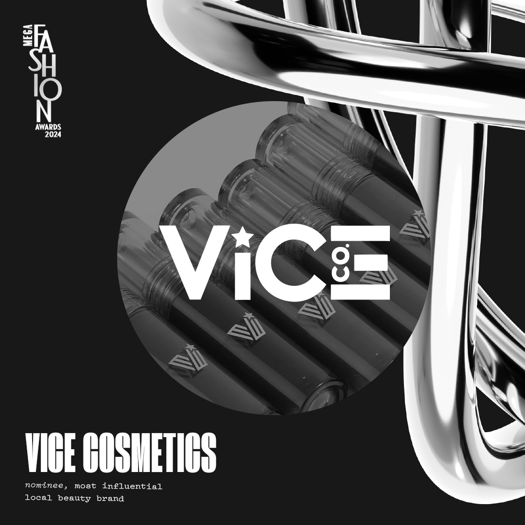 MEGA Fashion Awards 2024 Most Influential Local Beauty Brand Vice Cosmetics