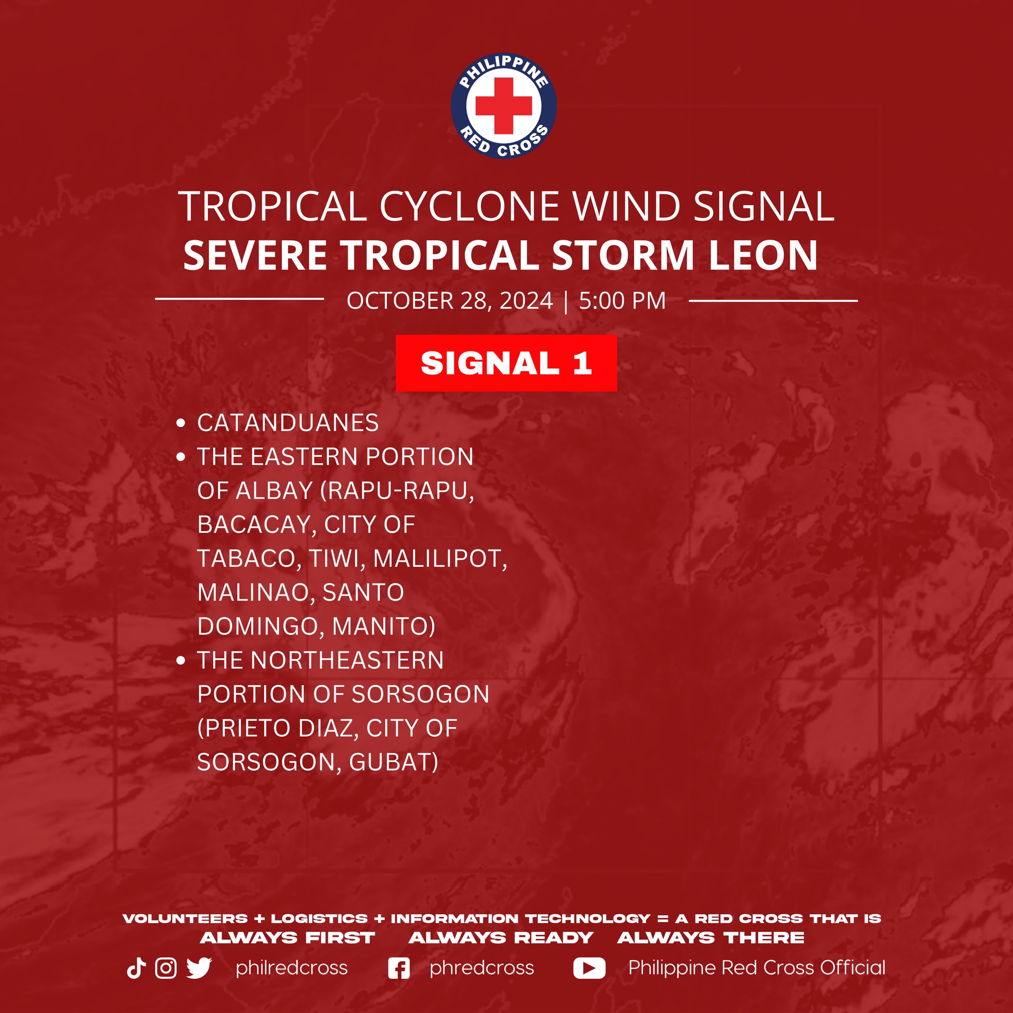 464834568_974640538023317_744145463324238145_n - MEGA The areas under Signal 1 during Tropical Storm Leon
