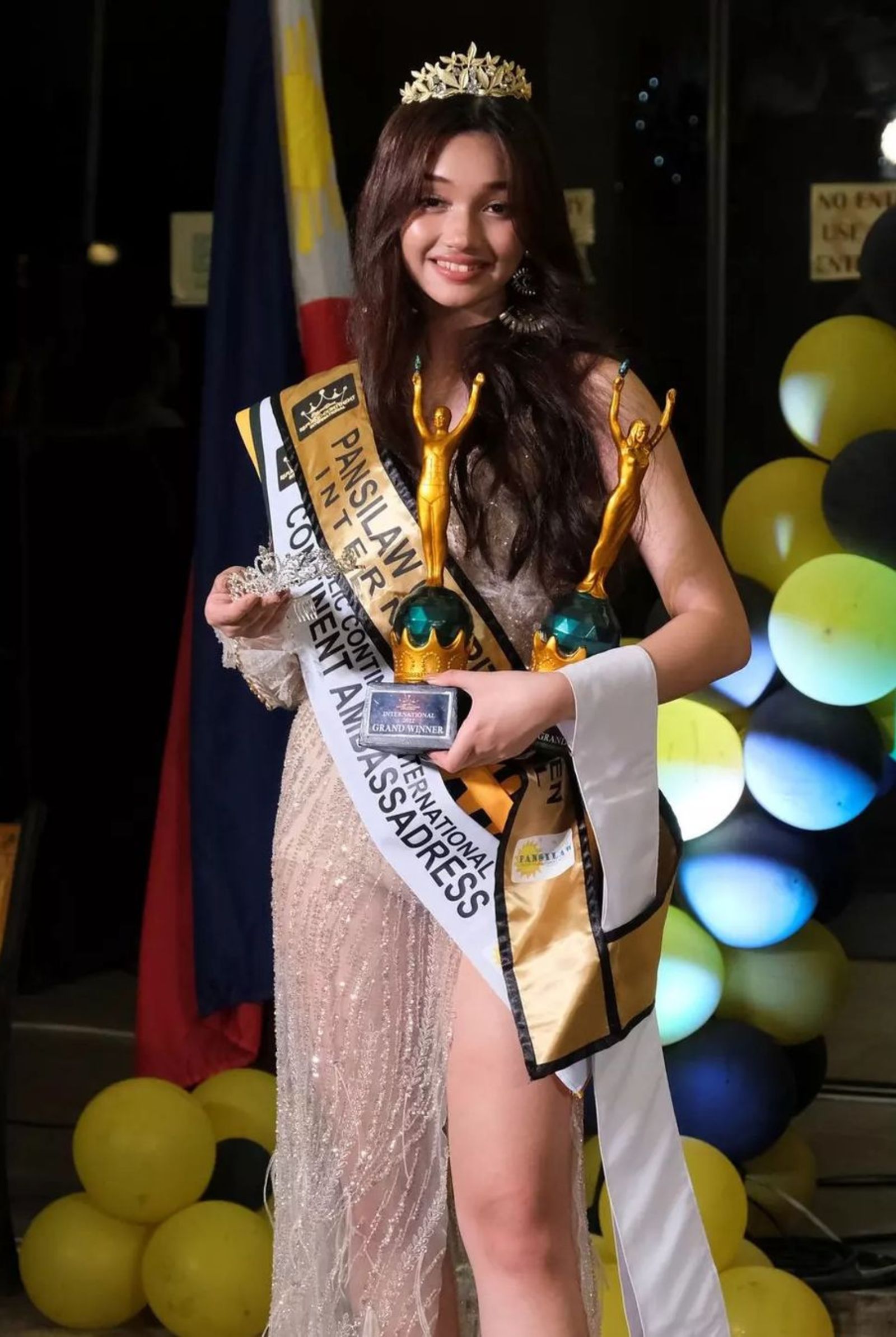 Gehlee was crowned Pansilaw Charity Queen International in 2022