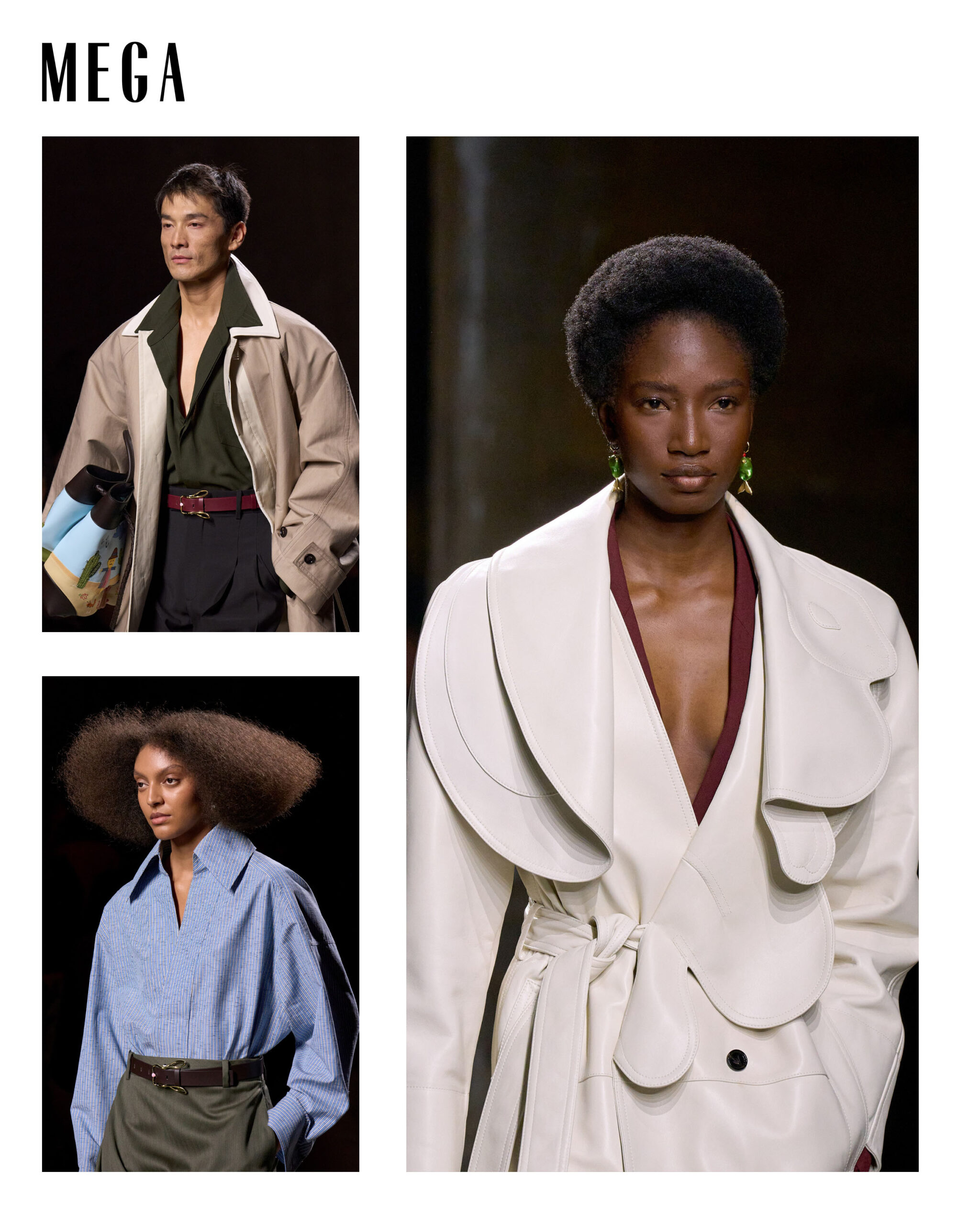 new-suiting 3 - MEGA Have someone reserve the boardroom—in the new power suit spotted at the S/S25 shows, the ‘80s look means serious business golden bottega veneta