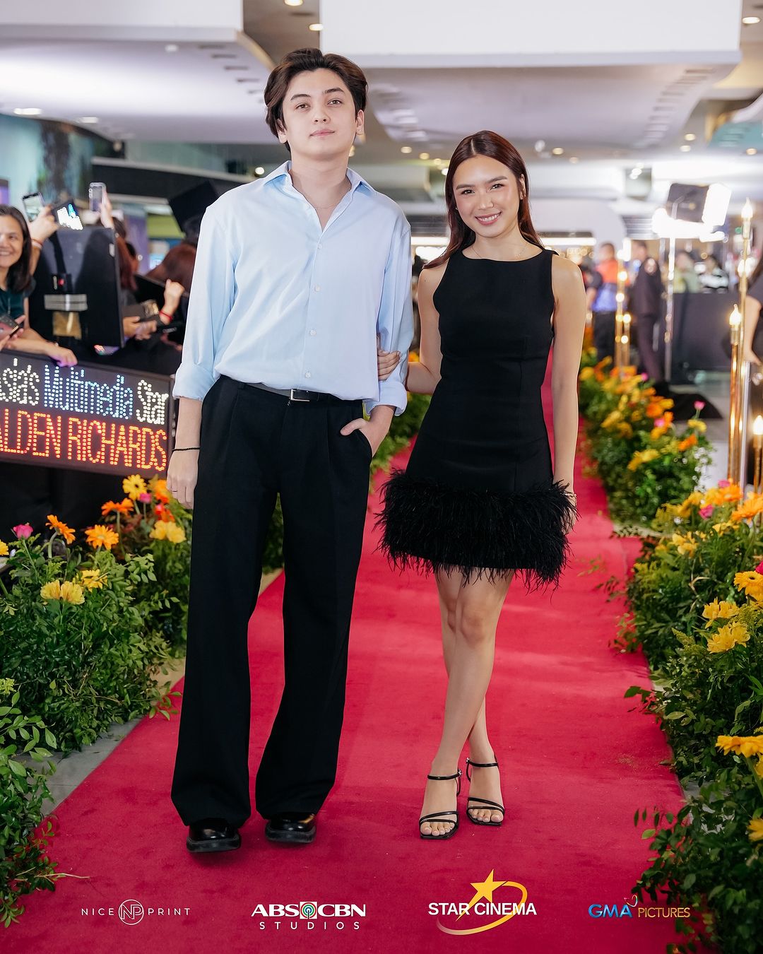 Francine Diaz and Seth Fedelin - MEGA Love team Seth Fedelin and Francine Diaz