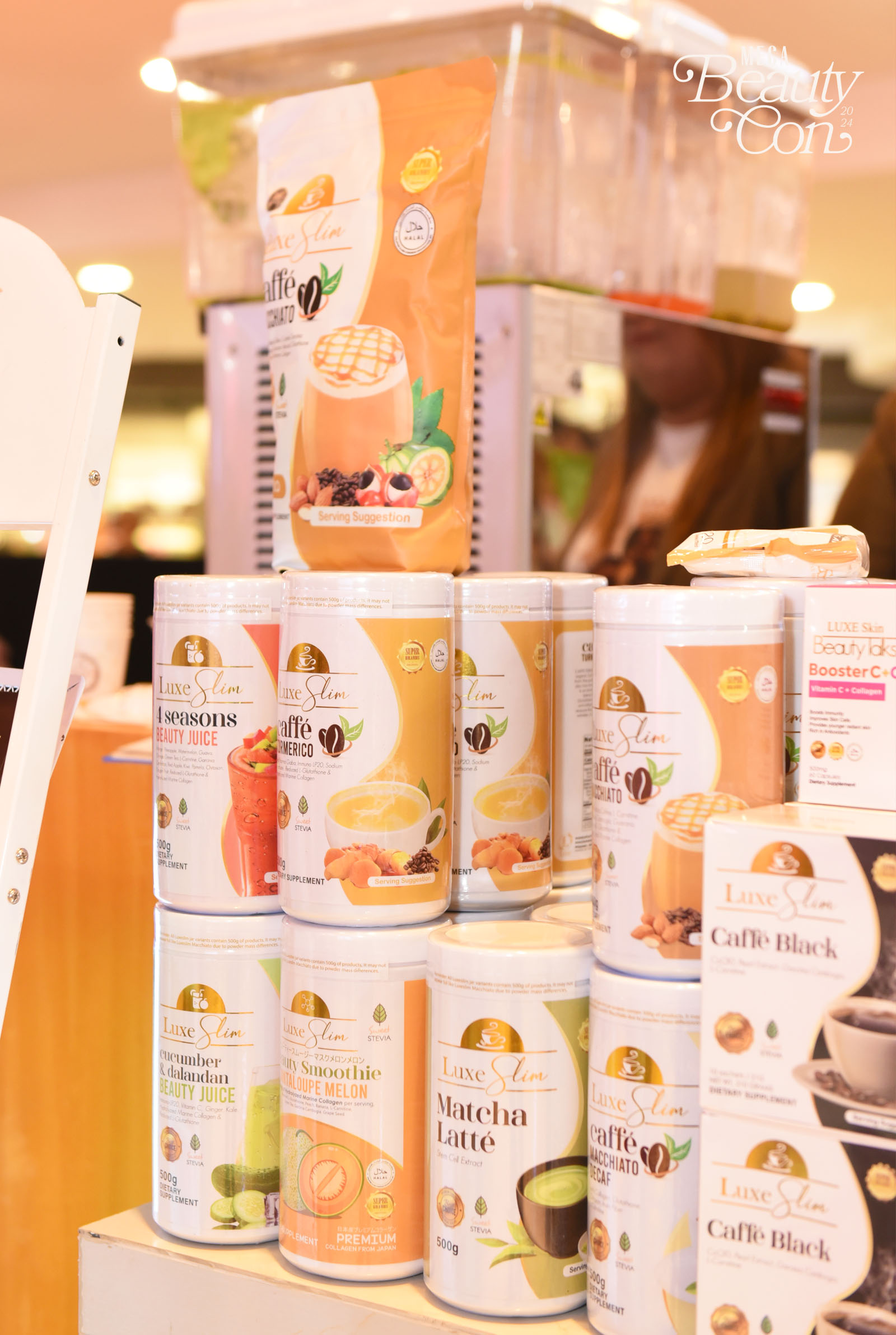 In Article 3 - MEGA Luxe Slim Caffe Black Matcha Latte 4 Seasons Cucumber & Dalandan Beauty Juice