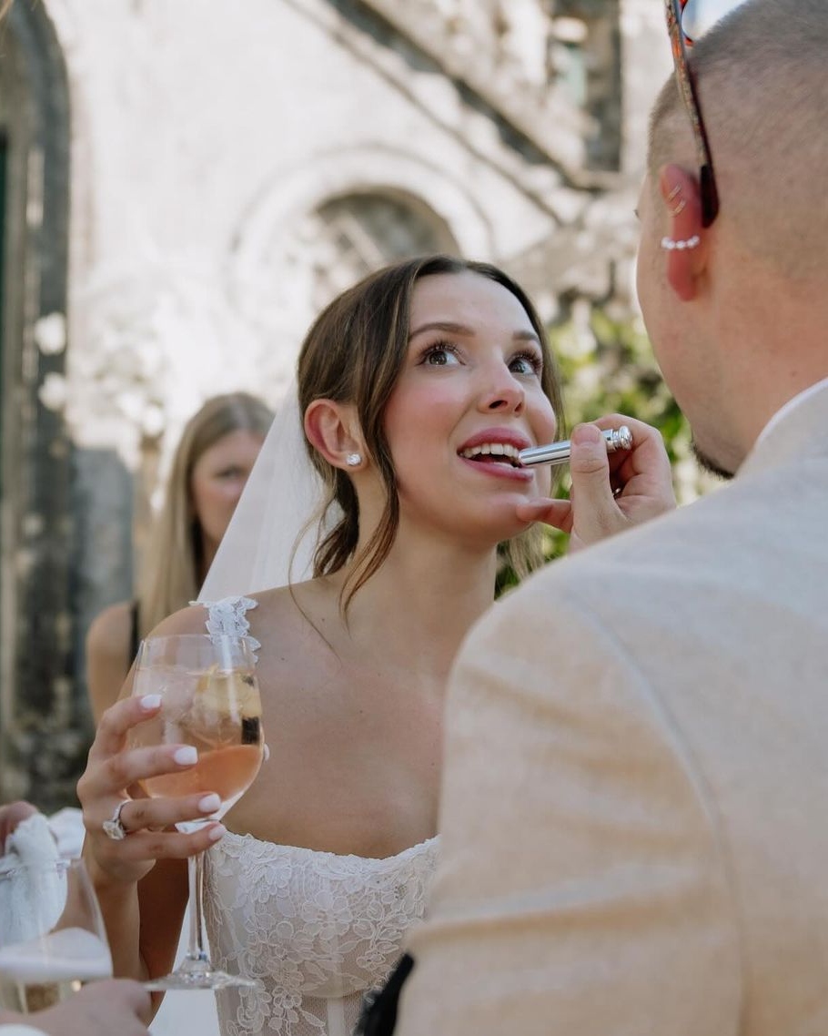 Millie Bobby Brown and Makeup Artist Buster Knight