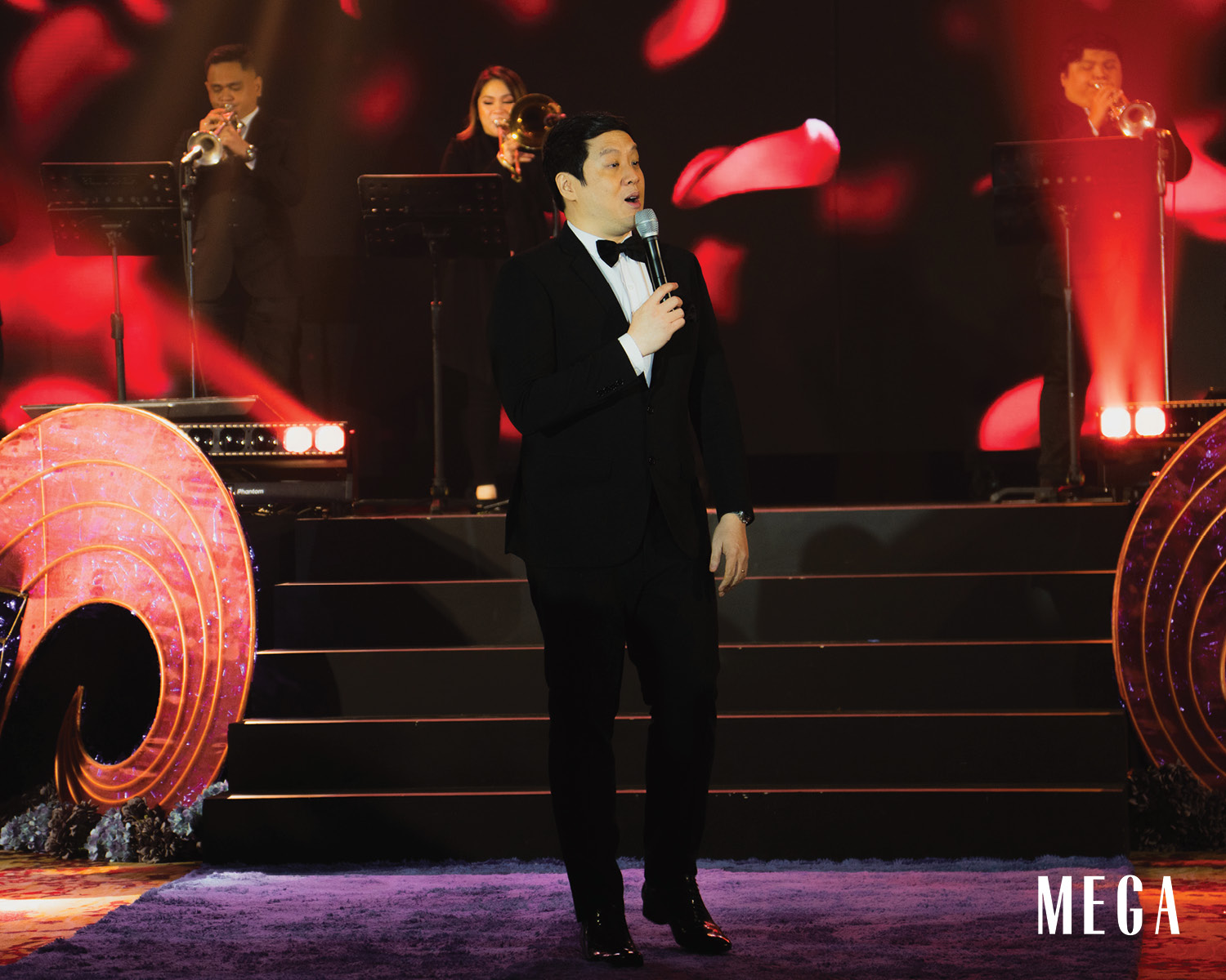 mega-catriona-legacy-ball-fashion-inart-landscape3 - MEGA Richard Poon entertained the Legacy Ball guests with "Moon River " and "Kahit Maputi Na Ang Buhok Ko" Catriona Gray philantrophy advocacy advocate