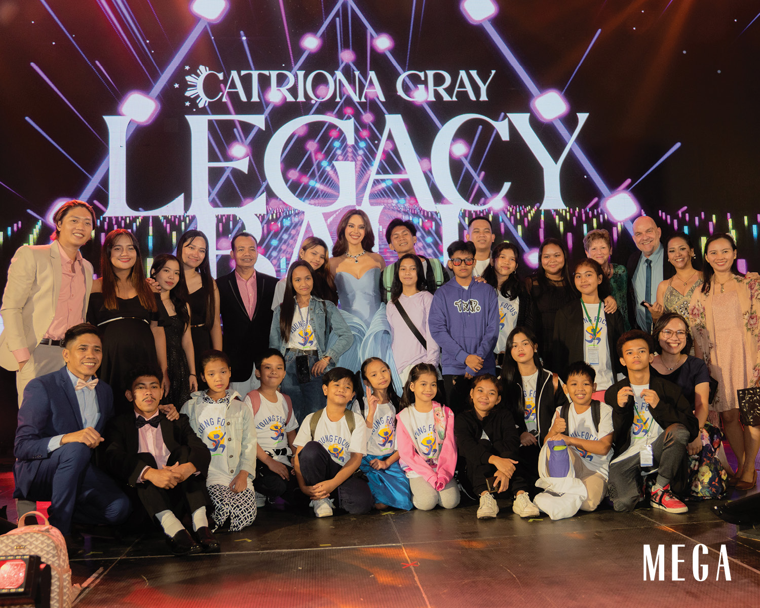 mega-catriona-legacy-ball-fashion-inart-landscape7 - MEGA Students of Young Focus' programs with eight-year volunteer and host Catriona Gray Legacy Ball philanthropy advocacy advocate