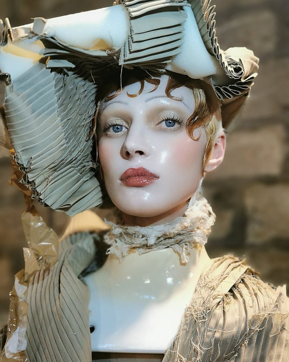 mega-2024-beauty-trends1 - MEGA Maison Margiela S/S 2024 porcelain skin