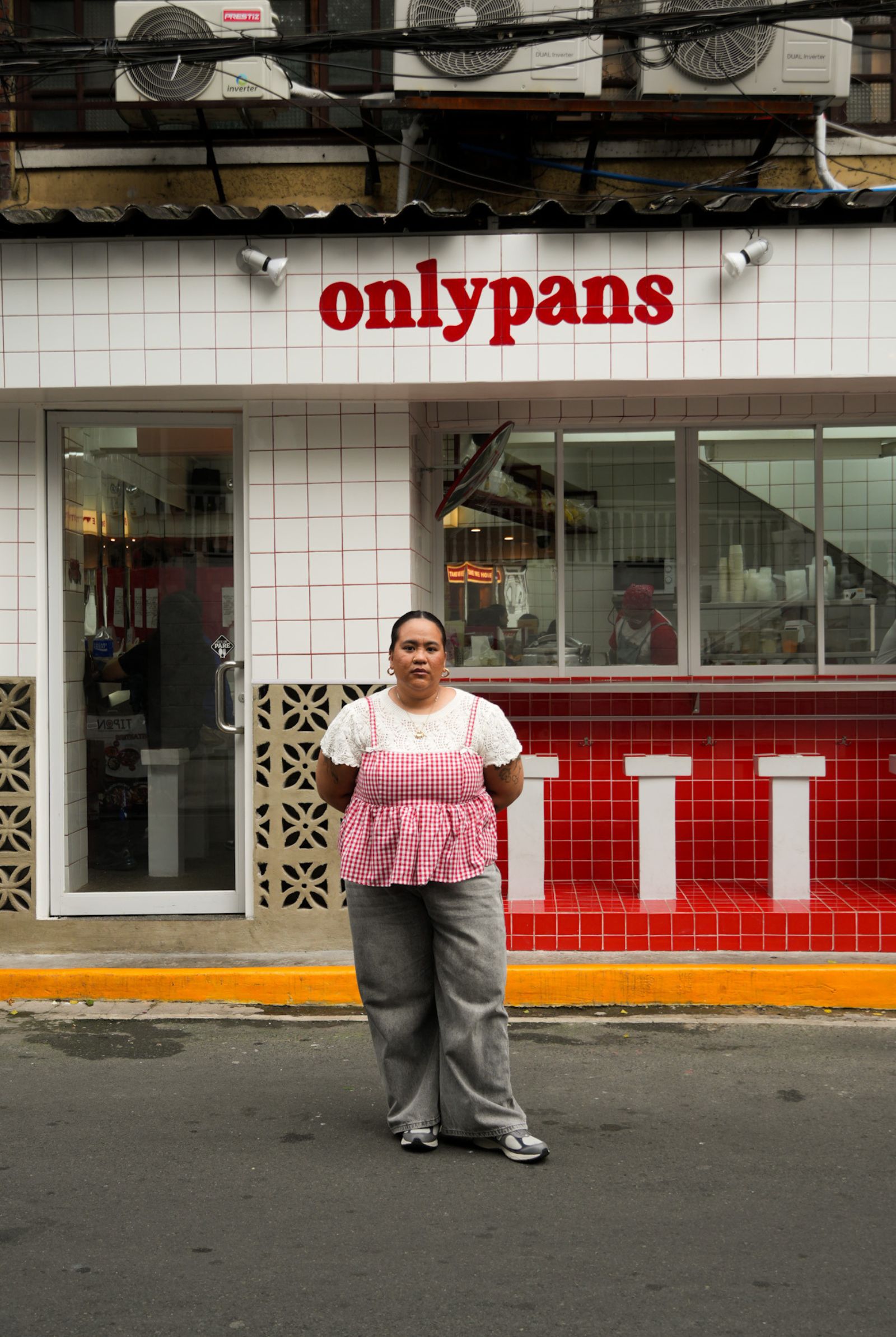 Founder and creator of Onlypans Taqueria, Audrey Cruz