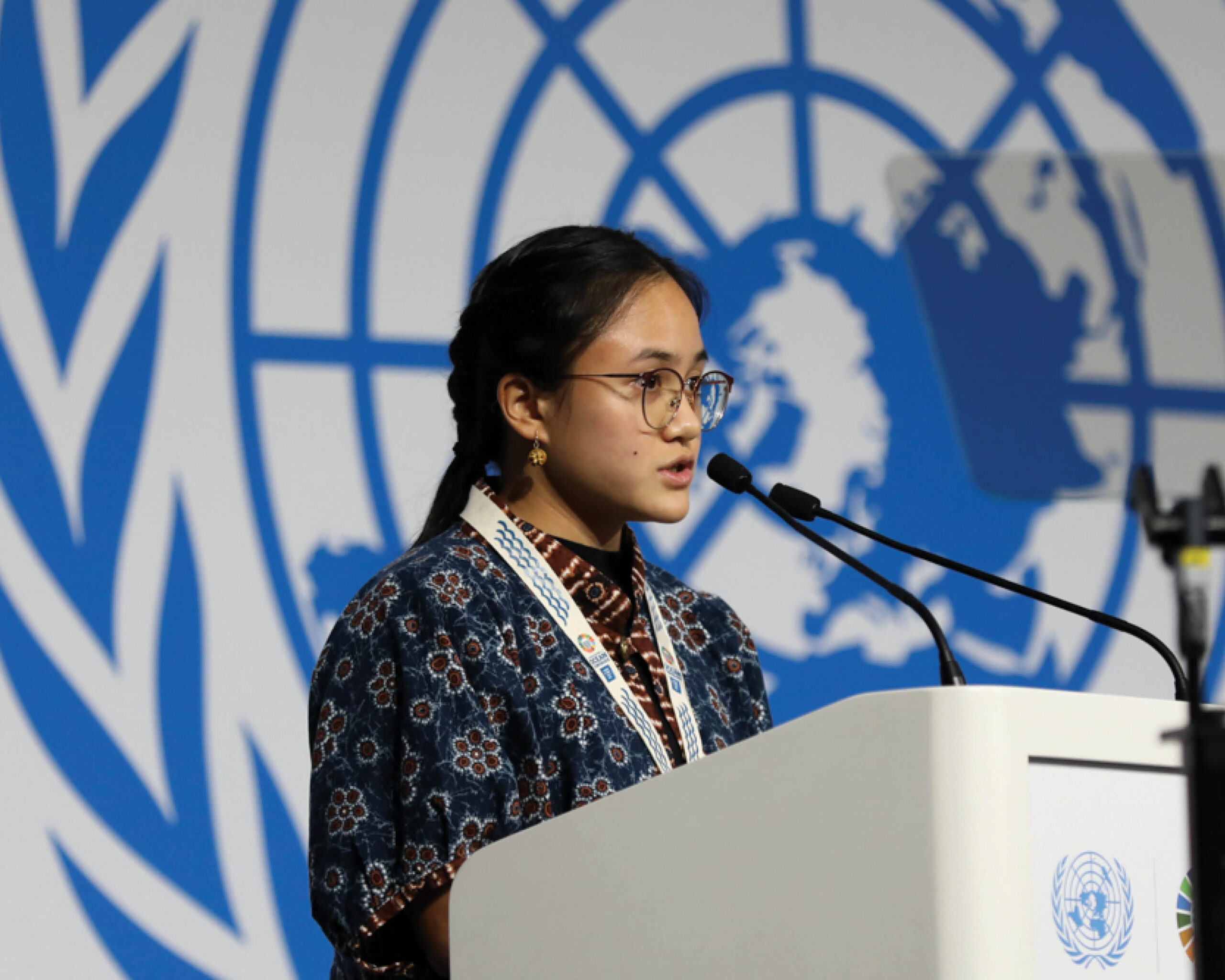 MEGA_MARCH 2025_FEATURES_NEW VOICES BG2 - MEGA Brigitta Gunawan speaking at the United Nations Ocean Conference