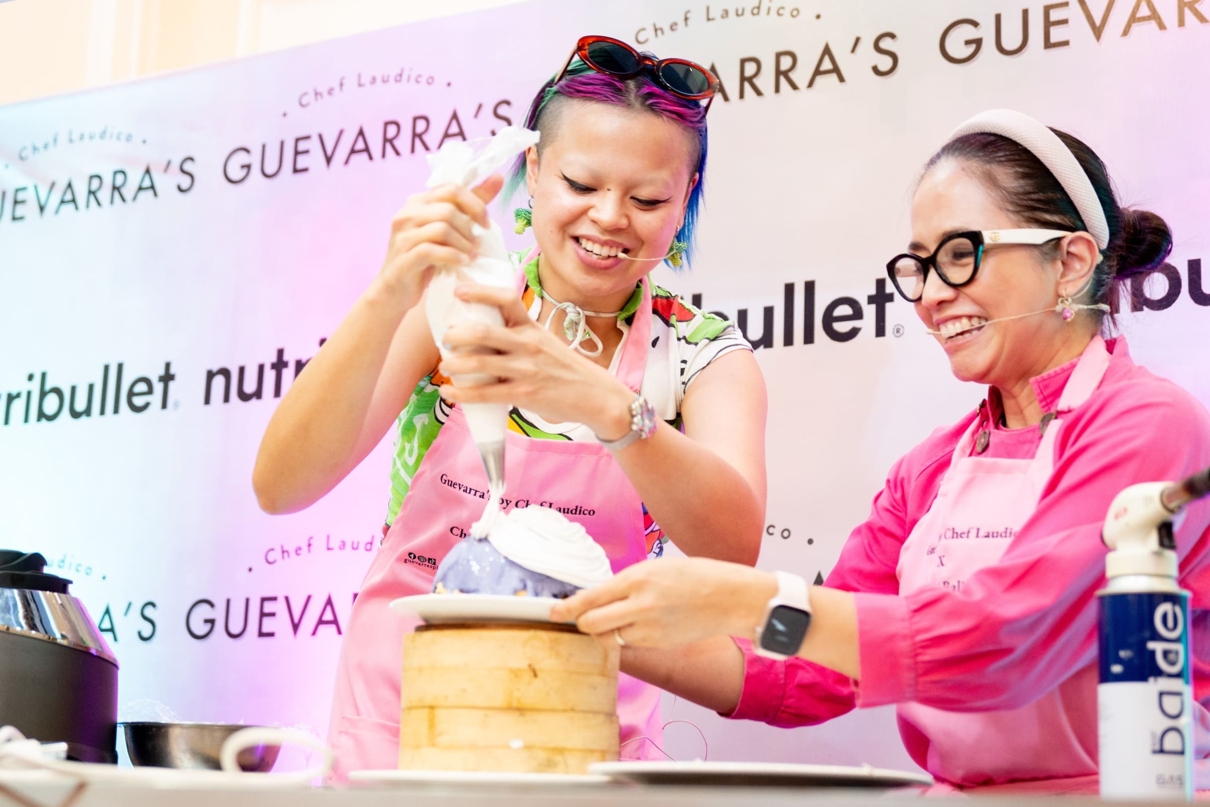 Chef Abi Balingit and Jac Laudico during Taste of the Philippines