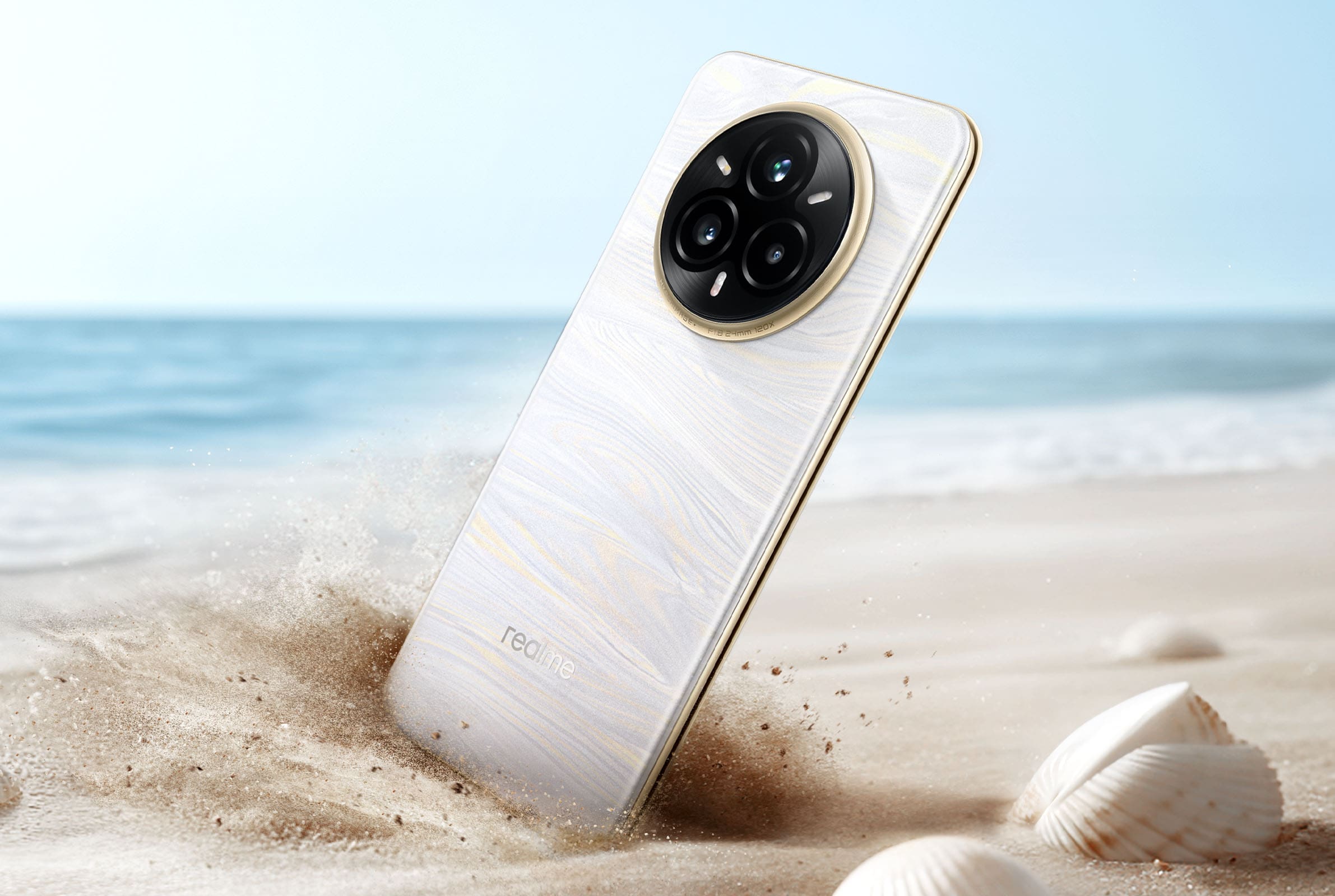 mega-realme-1 - MEGA The exclusive Pearl White variant of realme's 14 and 14+ Pro Series line
