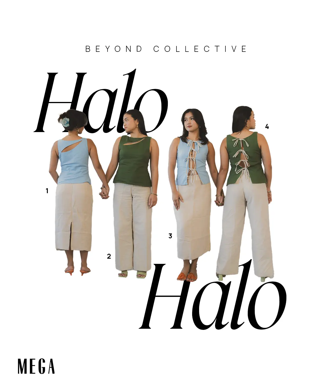 Beyond Collective's Halo-Halo Top can be styled four ways