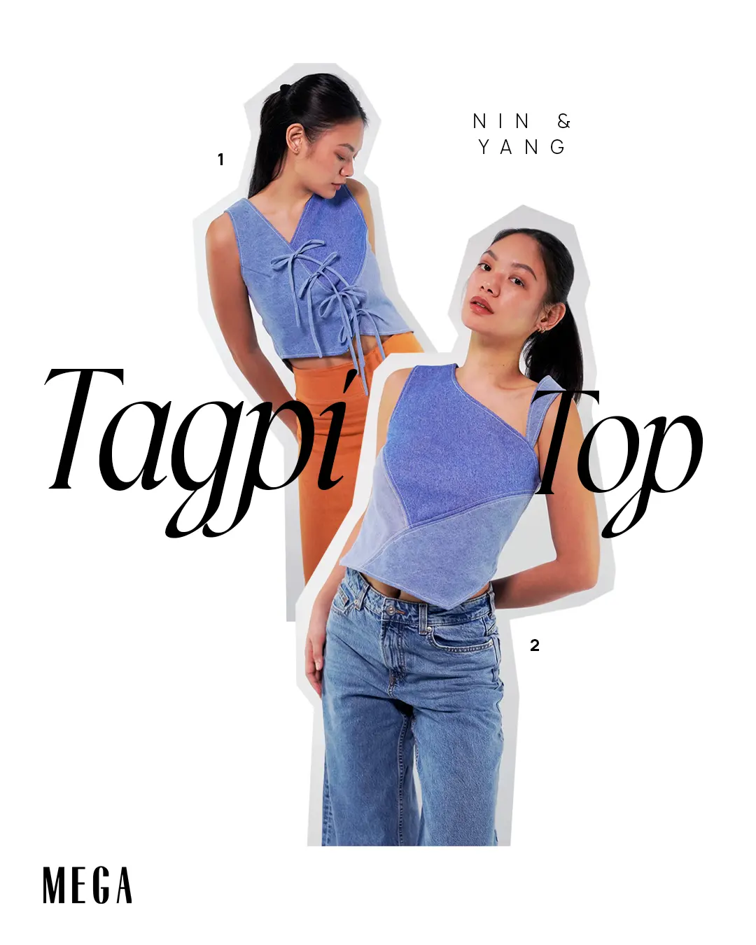Nin & Yang's reversible Tagpi Top