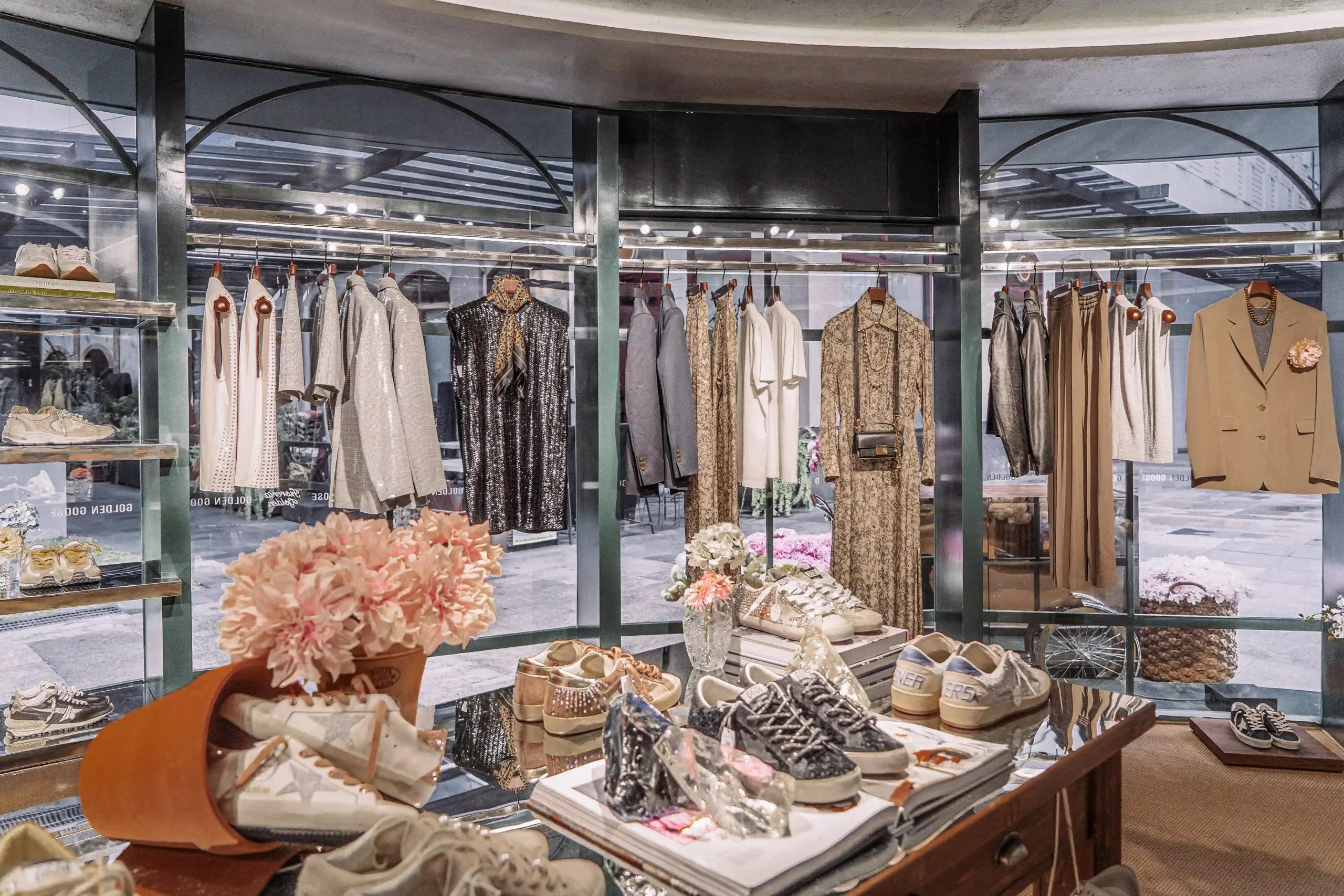 GG-ManilaGB-Interior02_11zon - MEGA golden goose pop up greenbelt collection earth tones trendy