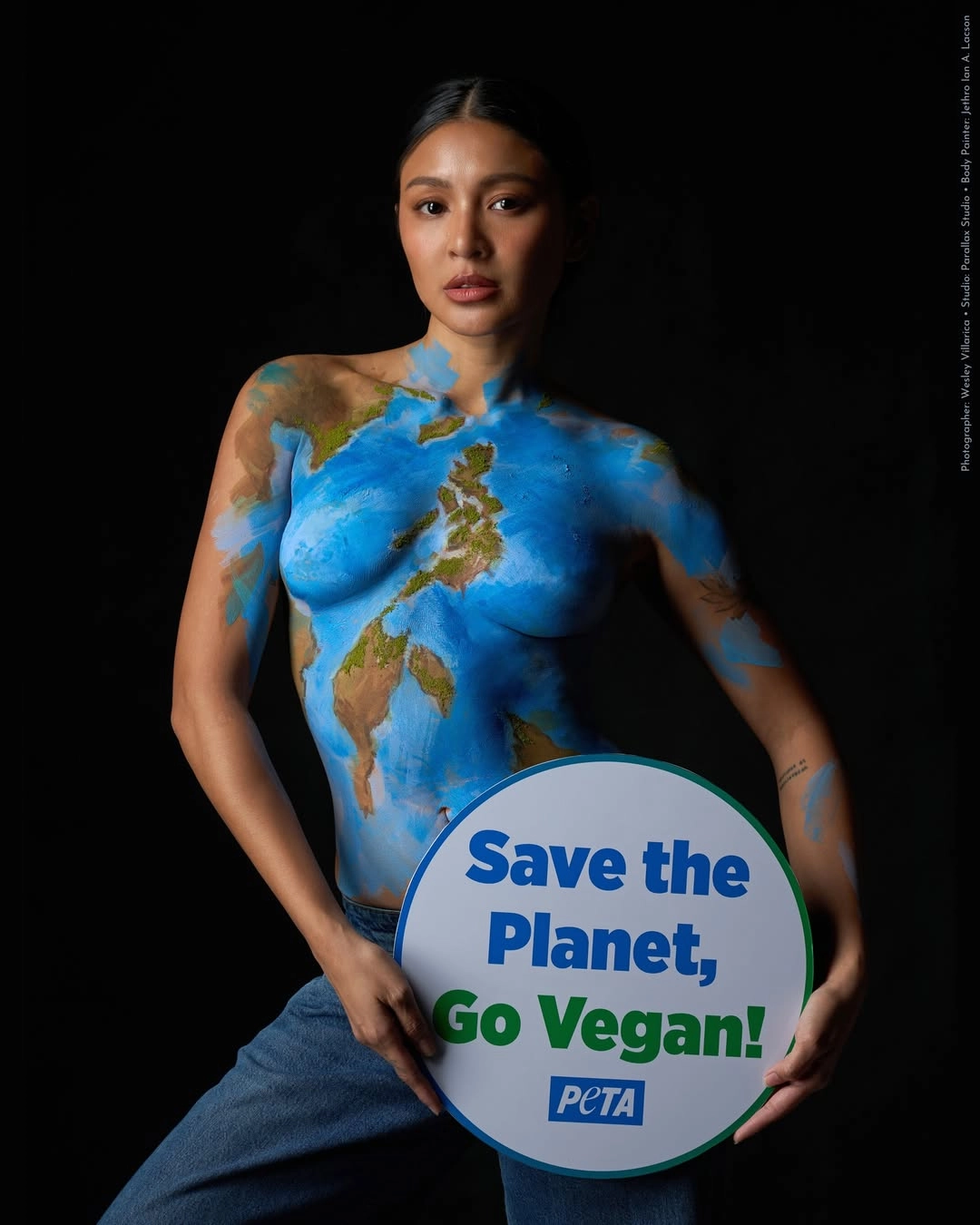 PETA - MEGA Nadine Lustre, the face of PETA's Vegan campaign