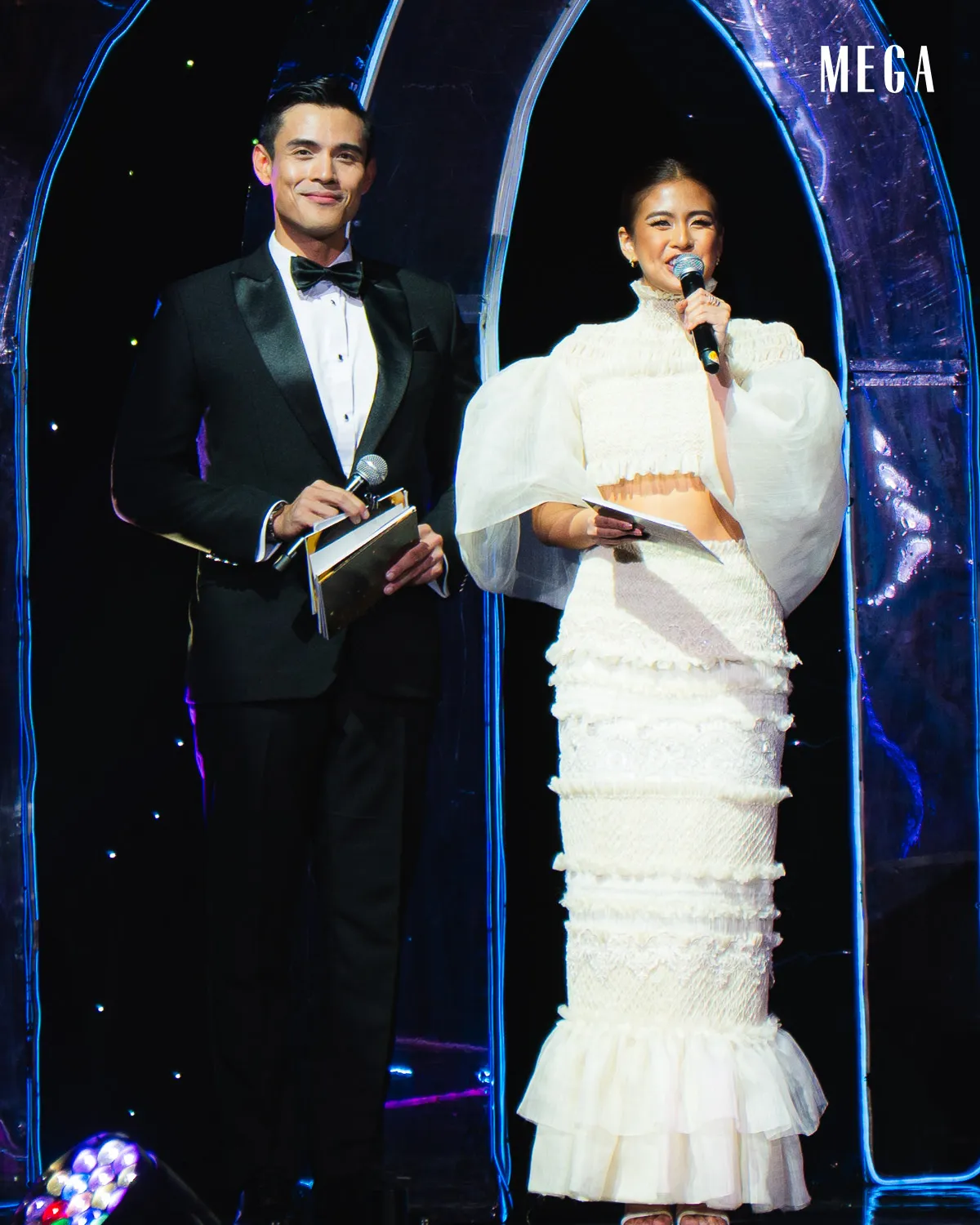 Farmer on the Miss Universe philippines stage